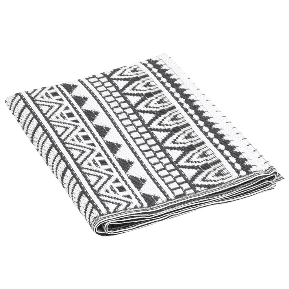 Tappeto Da Esterni Nero 120x180 Cm In Pp - Foto 2