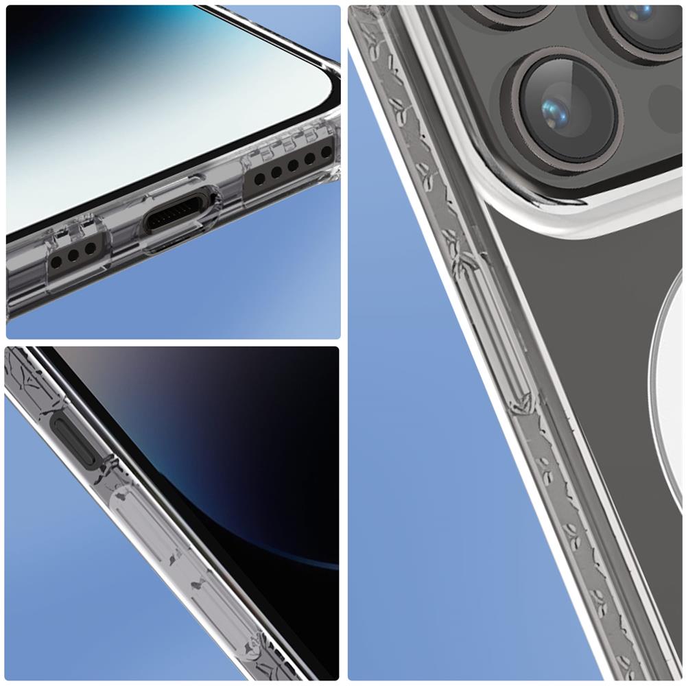 Cover Magsafe Per Iphone 14 Pro Garanzia A Vita Air Trasparente - Foto 2