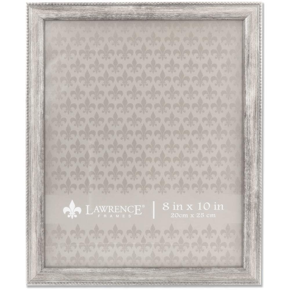 Cornice Classica Con Perline, 8x10, Argento - Foto 1