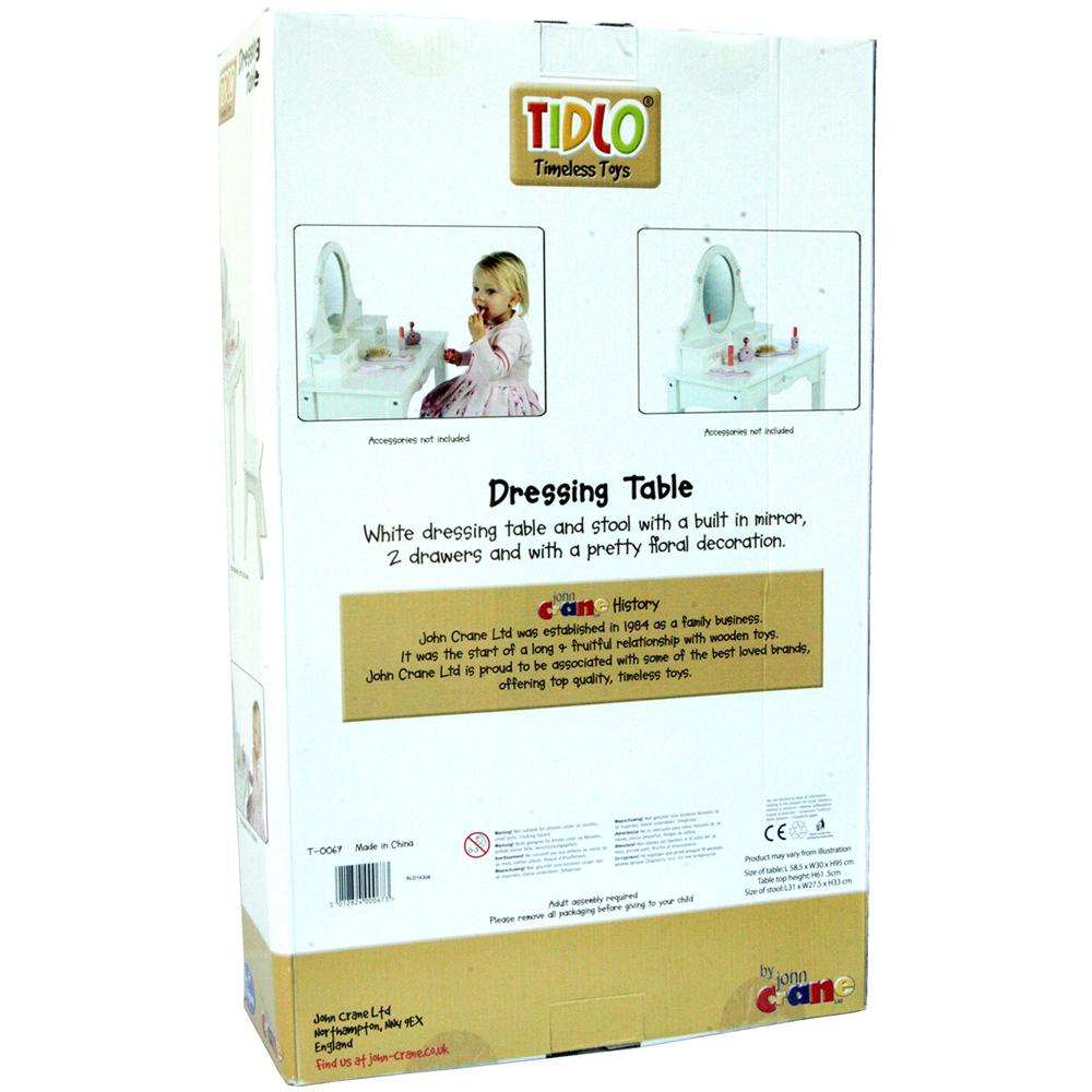 Tavolino Trucco per bambine in Legno con sgabellino cm 60x30x95 h - Foto 8