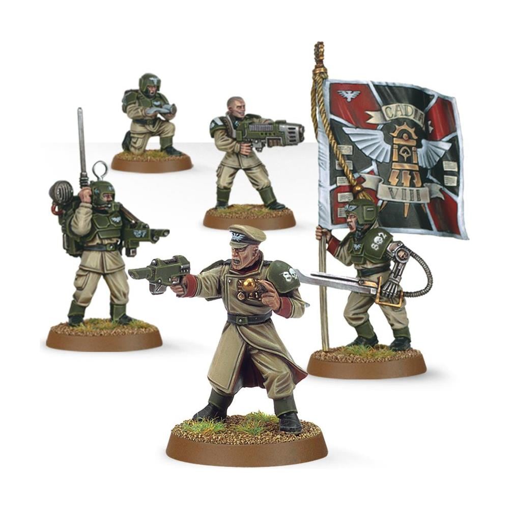 Cadian Command Squad Miniature - Foto 2