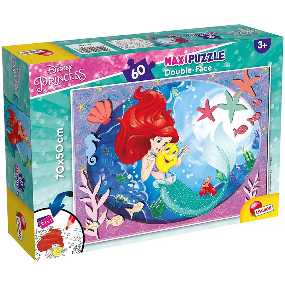 Puzzle Df Supermaxi 60 Little Mermaid - Foto 1
