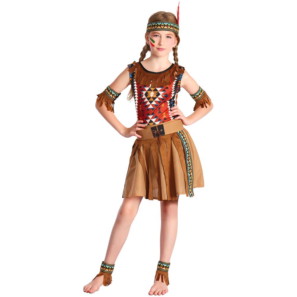 Costume per Bambini Indiano 7-9 Anni