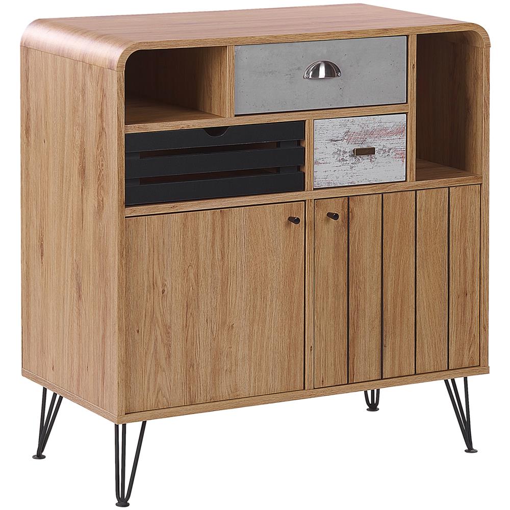 Credenza In Colore Legno Chiaro Kyle - Foto 1