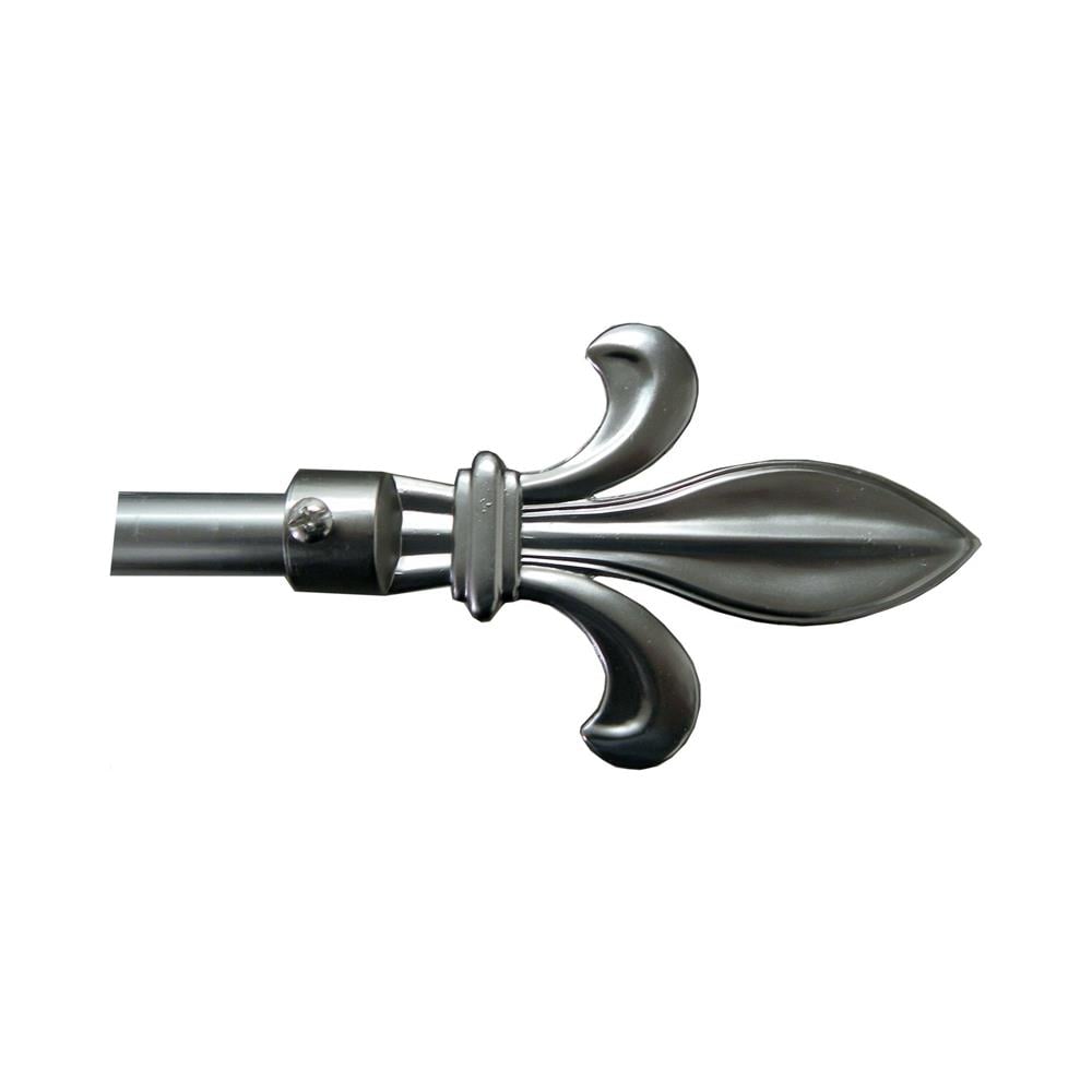 Bastone Bastoni Per Tenda Estensibile Cm. 120 - 200 Serie Giglio Silver - Foto 1