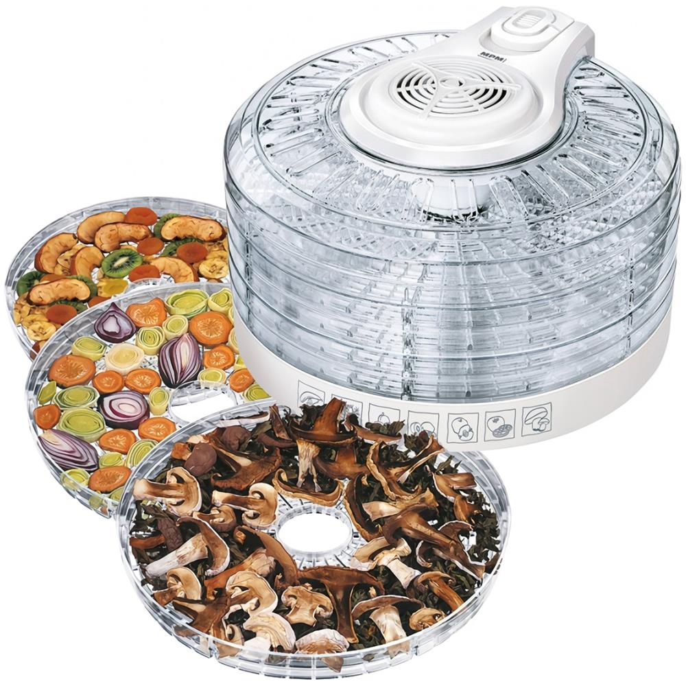 Msg-02 Essiccatore Di Alimenti, 5 Vassoi, Senza Bpa, 3 Livelli Di Potenza 400w - Foto 2