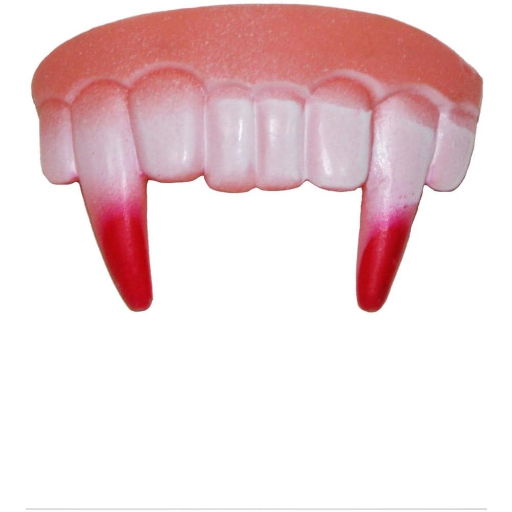 Accessorio Denti Conte Dracula Tg. unica Carnevale - Foto 1