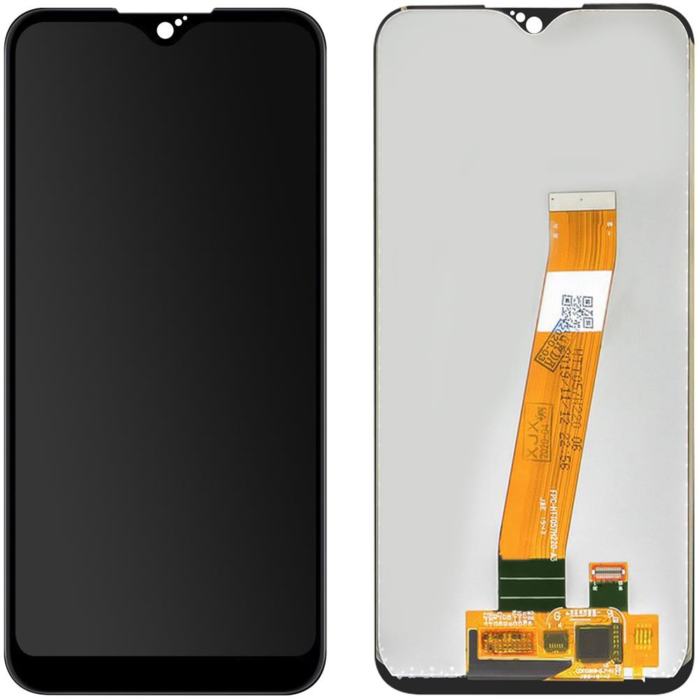 Blocco Completo A01 Schermo Lcd Vetro Tattile Originale Nero - Foto 1