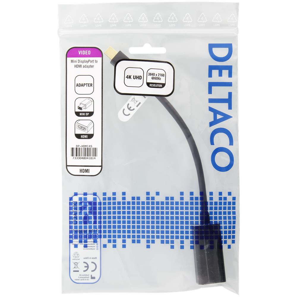 Adattatore Mini Displayport A Hdmi, 4k 60hz, 0.2m, Nero - Foto 6