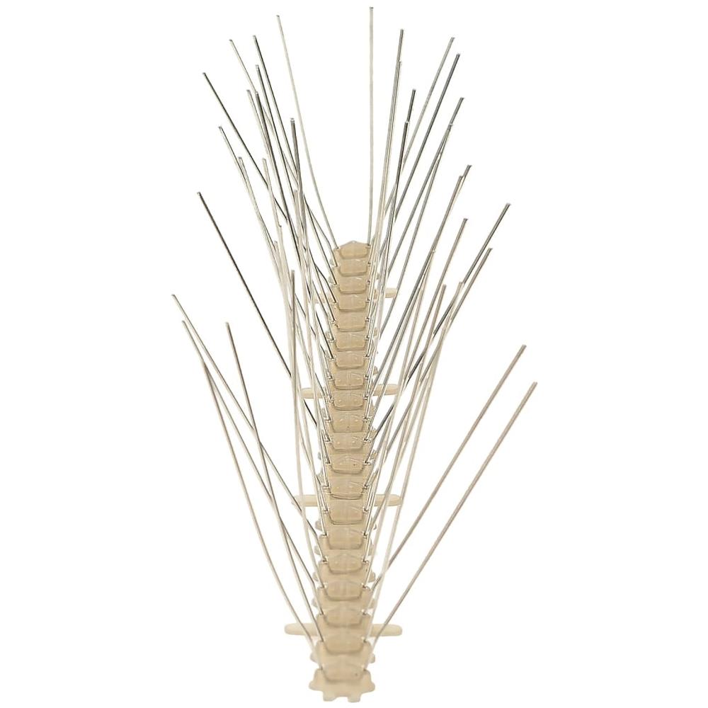 Set Dissuasori per Uccelli e Piccioni 20 pz 4 File 10 m - Foto 2