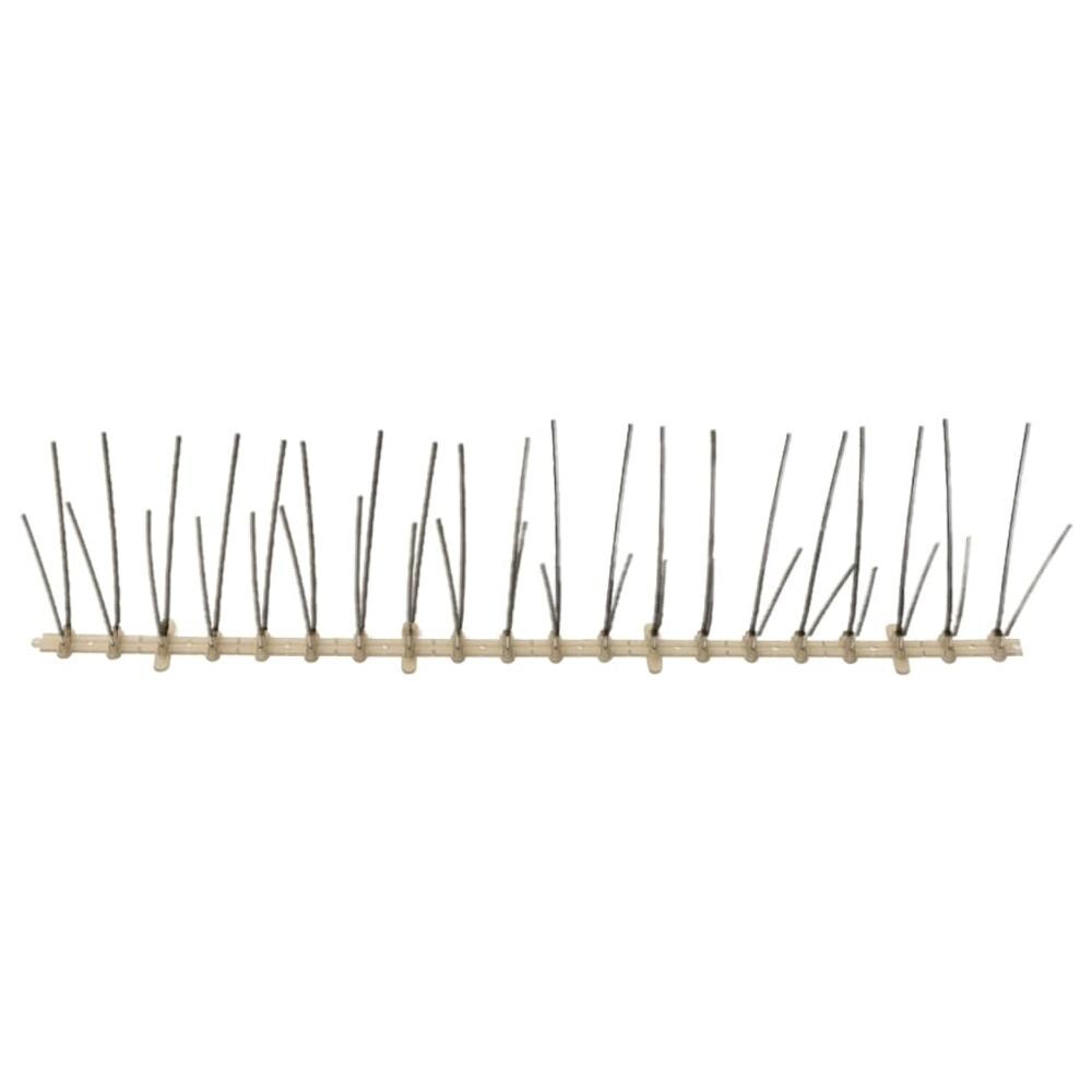 Set Dissuasori per Uccelli e Piccioni 20 pz 4 File 10 m - Foto 3