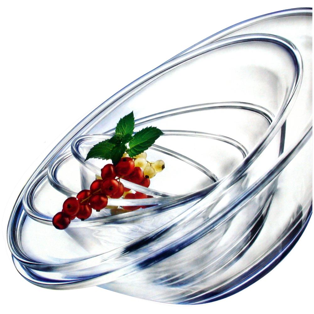 58169, Serving, Rotondo, Trasparente, Vetro - Foto 1