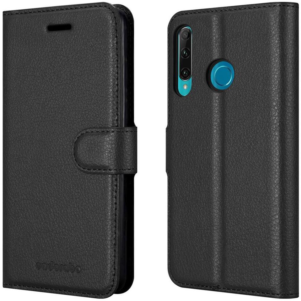 Custodia Compatibile Con Honor 20e In Nero Carbone - Coperchio Protettiva Con Chiusura Magnetica, Funzione Stand E Tasca Per Le Carte - Foto 8