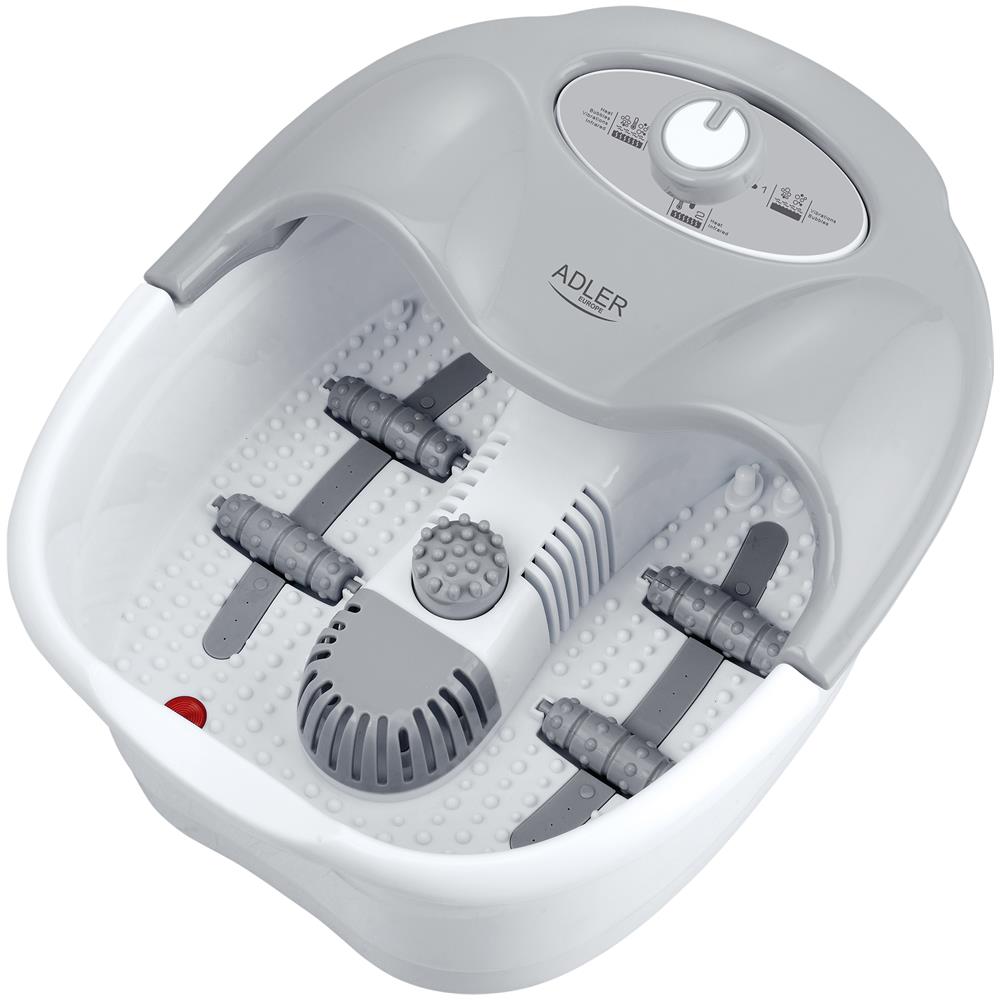 Ad 2167 Massaggiatore Per Piedi Con Massaggio Ad Acqua, A Bolle E A Vibrazione 80 W Bianco - Foto 1