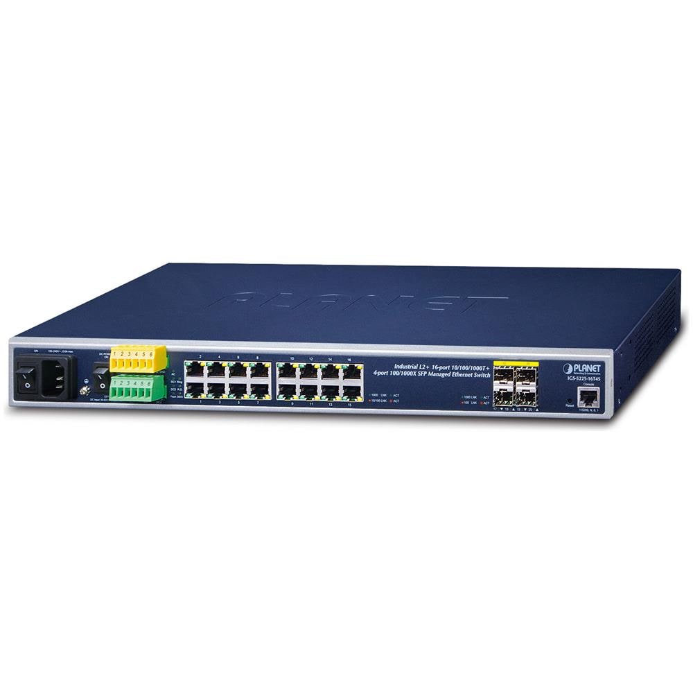 IGS-5225-16T4S switch di rete Gestito L2+ Gigabit Ethernet (10/100/1000) 1U Blu - Foto 1