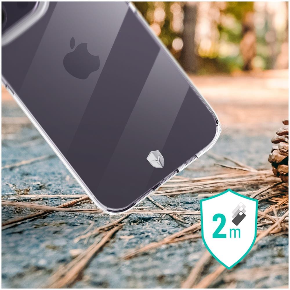 Cover Per Iphone 14 Pro Max Anti-caduta Riciclabile Feel Trasparente - Foto 5