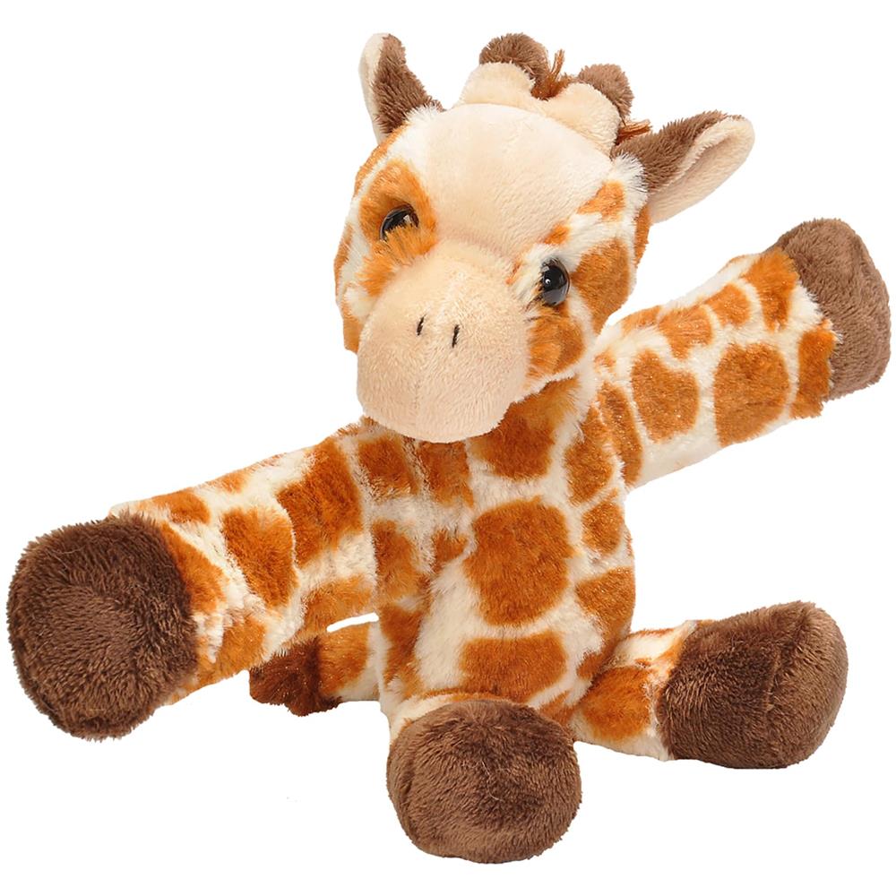 Huggers Giraffa Peluche, Braccialetto Schiaffo, Animale Di Peluche, Giocattoli Per Bambini, 8 Pollici - Foto 2