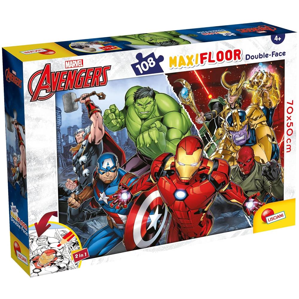 Puzzle Marvel 108pz Avengers - Foto 1