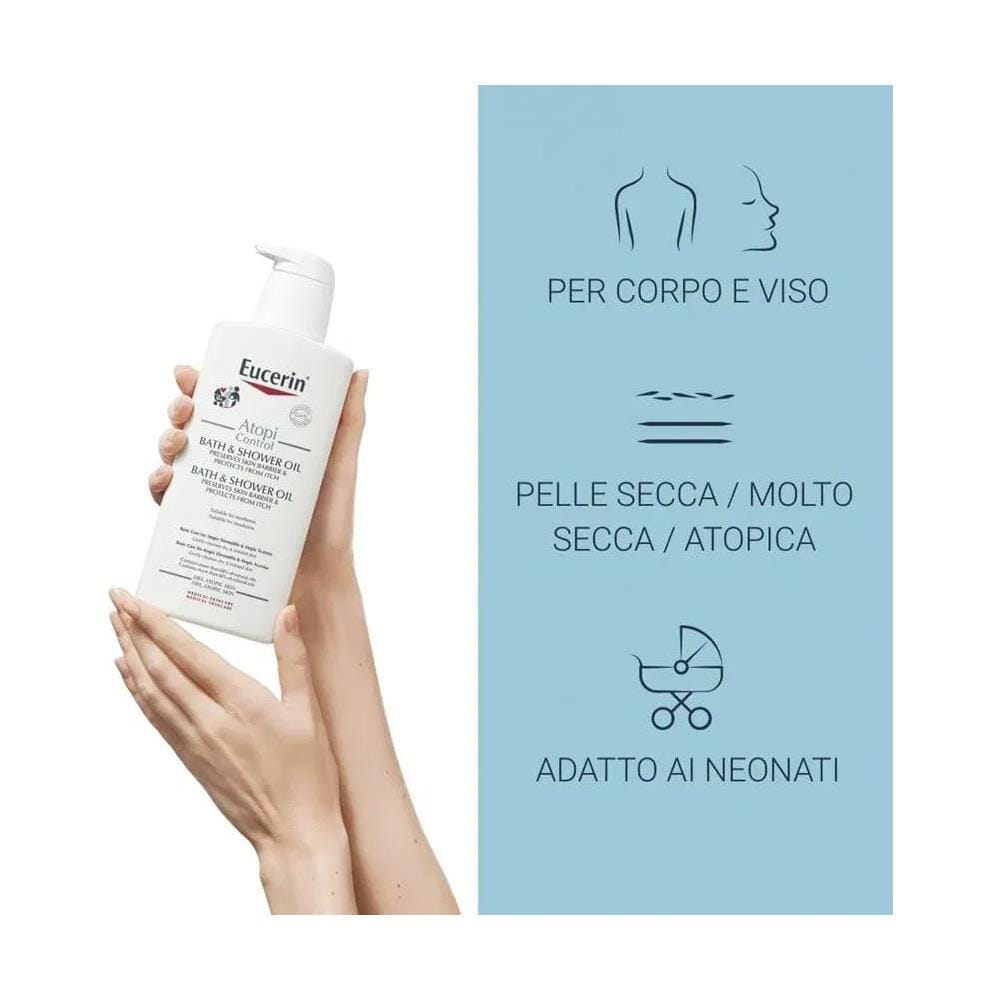 Eucerin Atopicontrol Olio Detergente 400 ml - Foto 2
