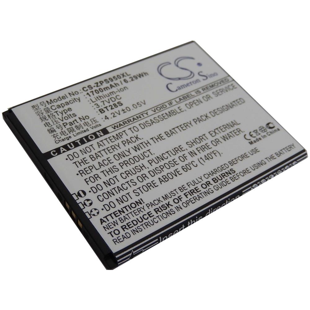 Li-ion Batteria 1700mah (3.7v) Per Cellulari E Smartphone Zopo 6470, Zp590 Sostituisce Bt28s. - Foto 1