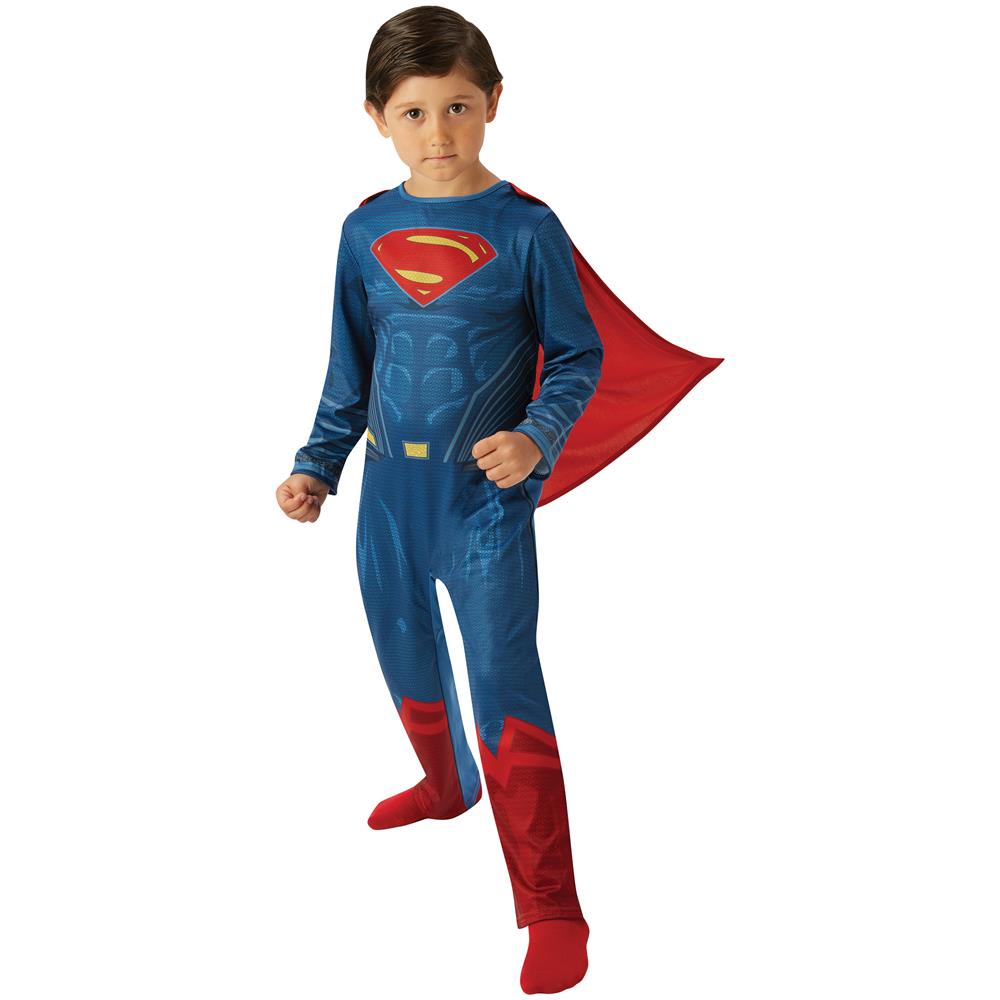 Costume Classico Superman Justice League Bambino - Taglia: 5/6 Anni (105/116 Cm) - Foto 2