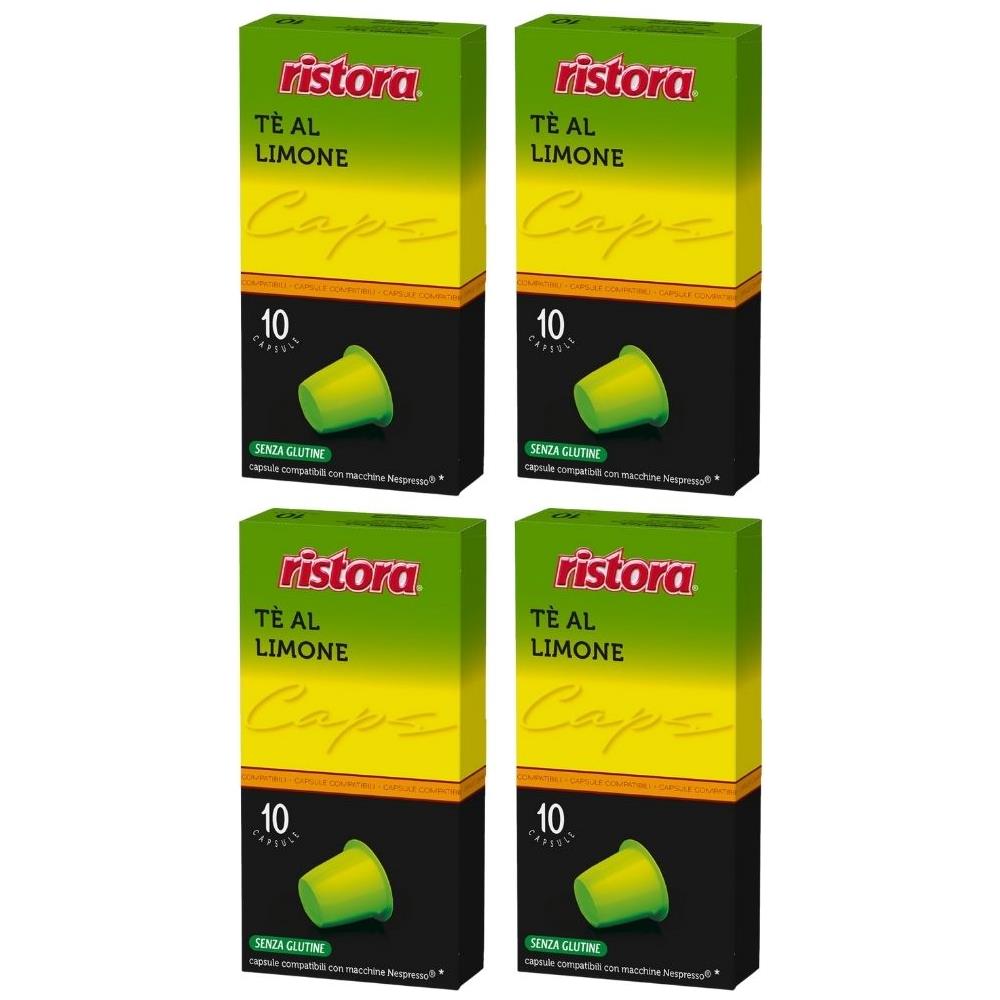 40 Capsule Te' Al Limone Compatibili Nespresso - Foto 1