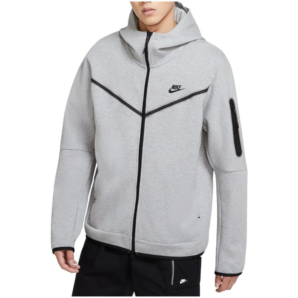 Felpa Con Cappuccio Uomo Pirotecnica - Grigio Scuro Melange - XXL