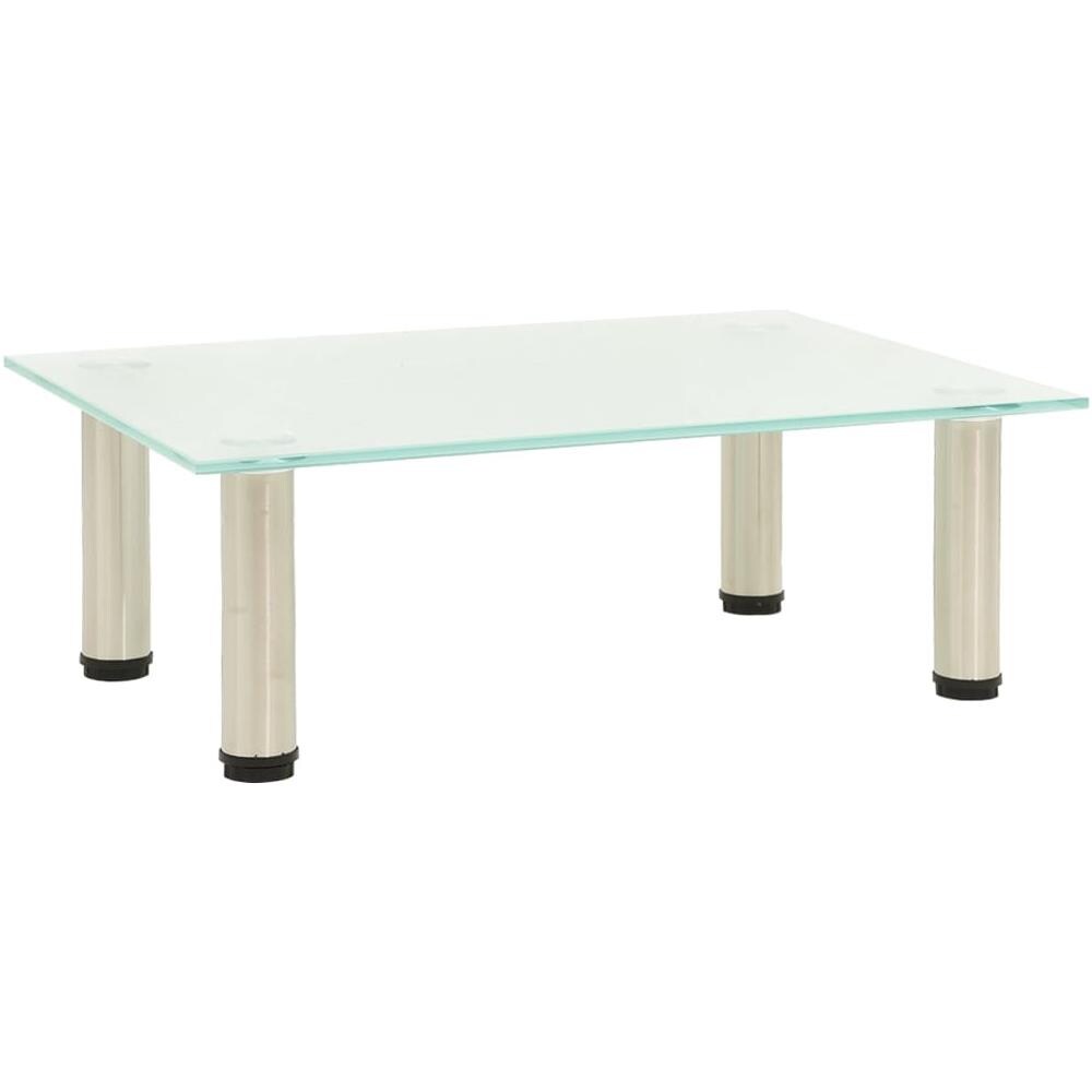 Mobile Porta TV Glassato 40x35x17 cm in Vetro Temperato - Foto 1