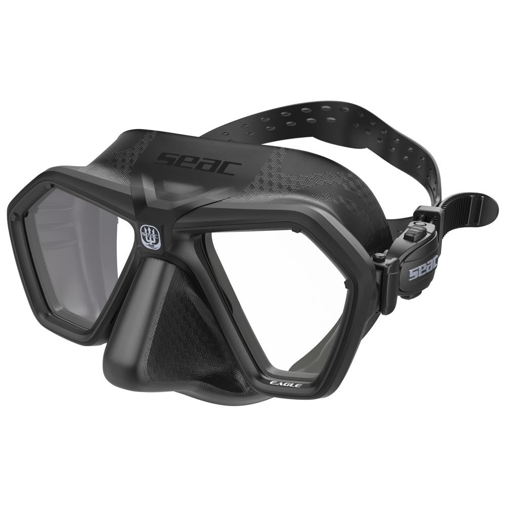 Maschera Eagle Black Trasparente Nero - Foto 1
