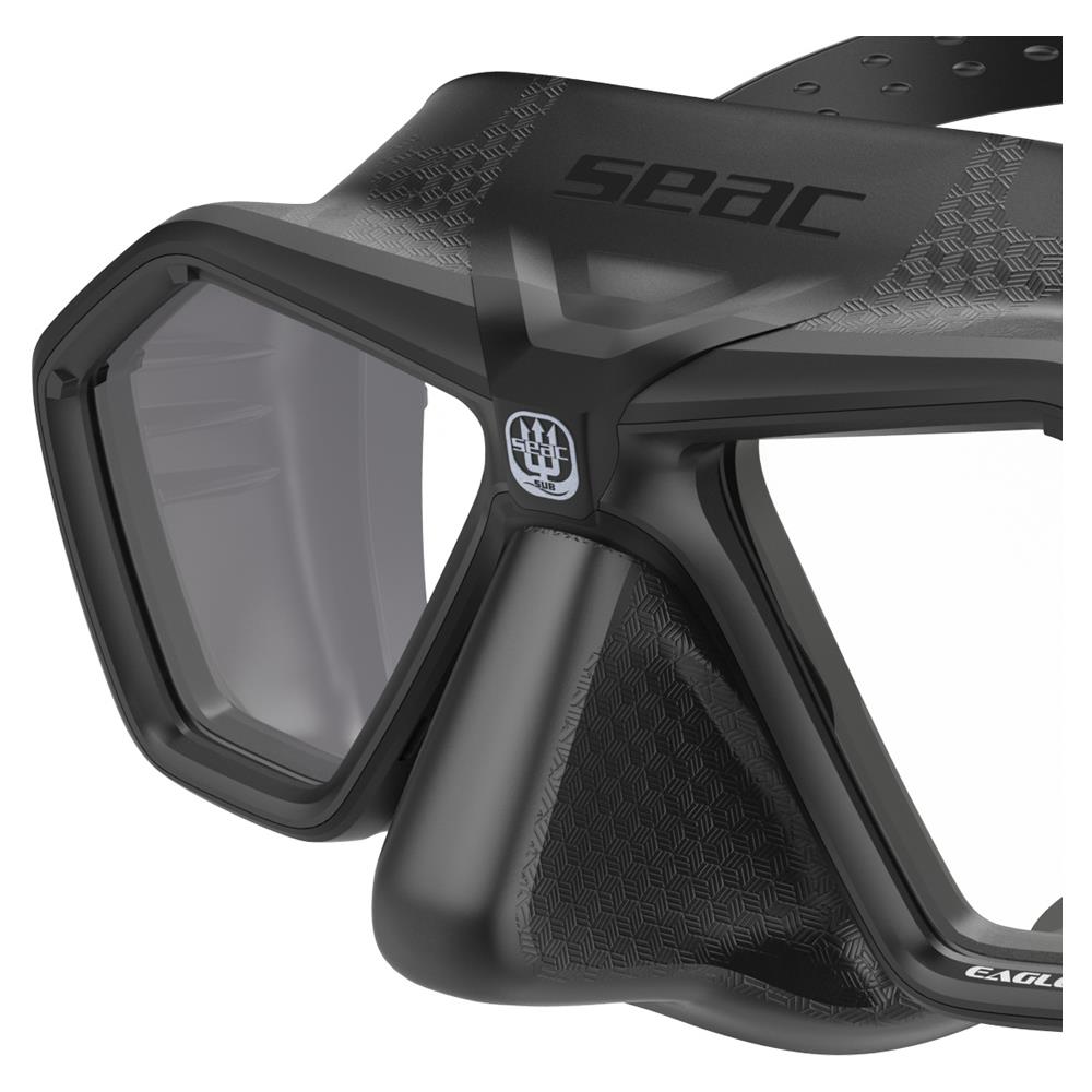Maschera Eagle Black Trasparente Nero - Foto 2