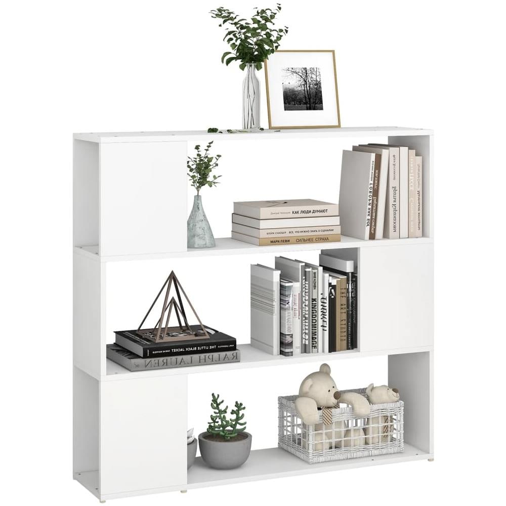 Libreria /Divisorio Bianco 100x24x94 cm - Foto 2