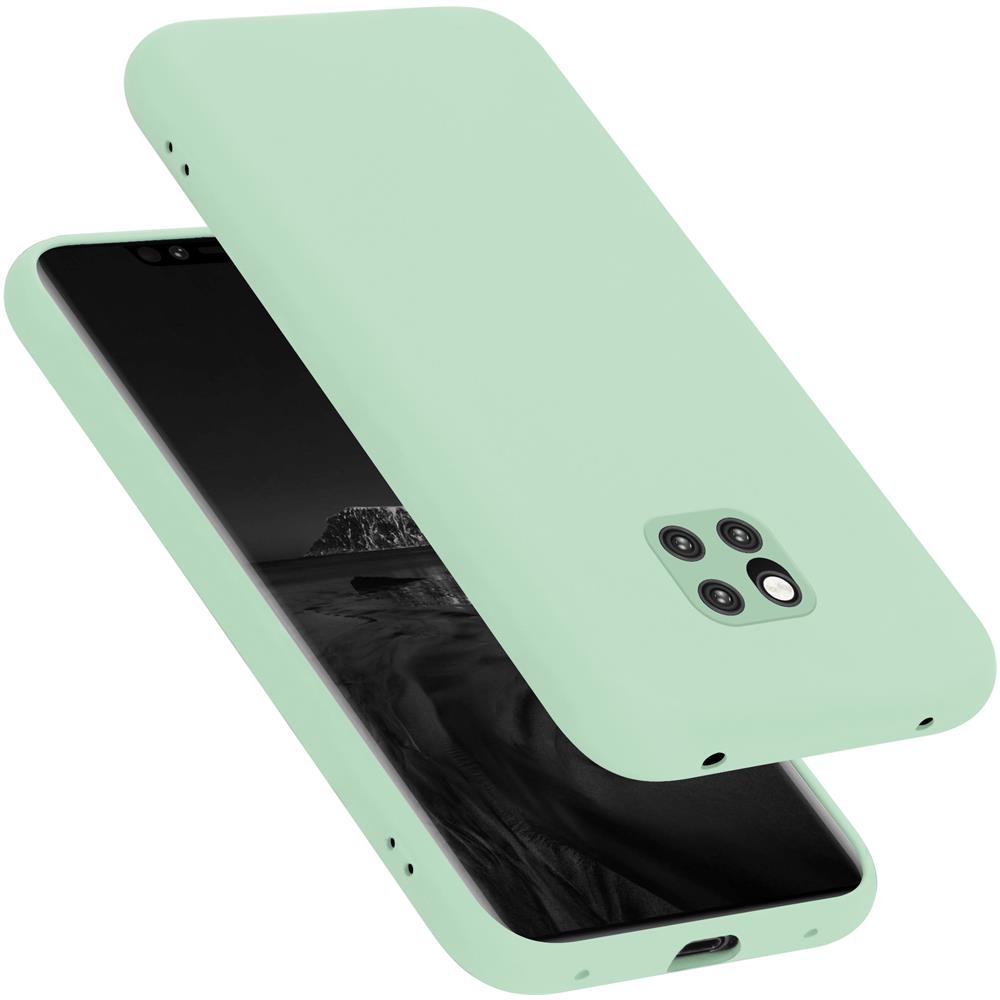 Custodia Compatibile Con Huawei Mate 20 Pro In Liquid Verde Chiaro - Coperchio Protettivo In Silicone Tpu Flessibile - Foto 1