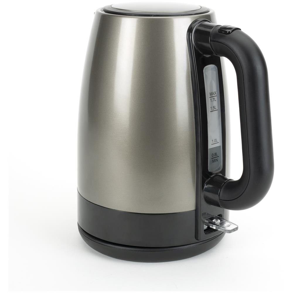 Bollitore Elettrico BXKE2201E con Capacità 1.7 Litri Base Girevole Potenza 2200 W Colore Nero /Acciaio Inossidabile - Foto 2
