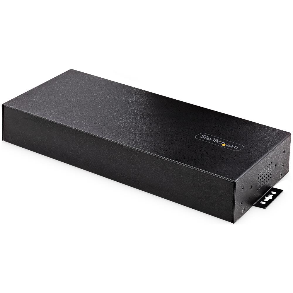 Hub USB 3.0 Alimentato a 16 Porte - Multipresa USB-A Industriale 5Gbps Installabile a Muro /Rack /DIN - Protezione ESD - 120W Condivisi per la Ricarica USB - Switch Doppio Host - Morsetto /Barilotto DC - Foto 2