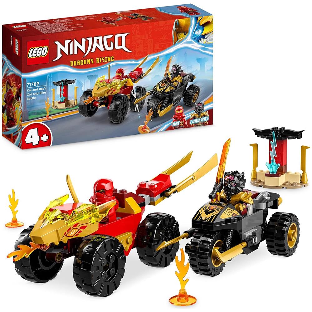 71789 Ninjago Battaglia Auto E Moto Di Kai E Racer - Foto 2
