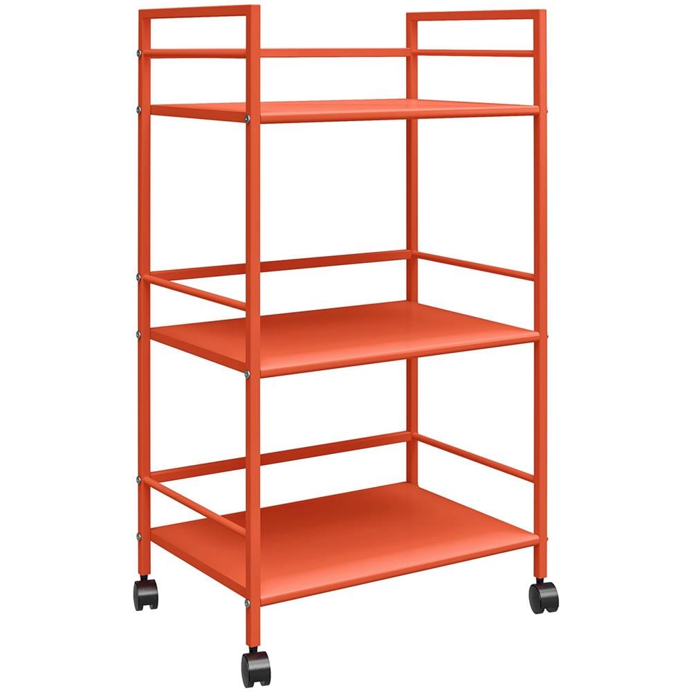 Carrello Novogratz Cache In Metallo Arancione - Foto 5