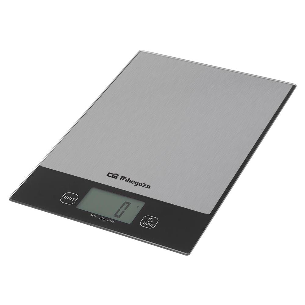 PC 2026 Nero, Acciaio inox Superficie piana Rettangolo Bilancia da cucina elettronica - Foto 1