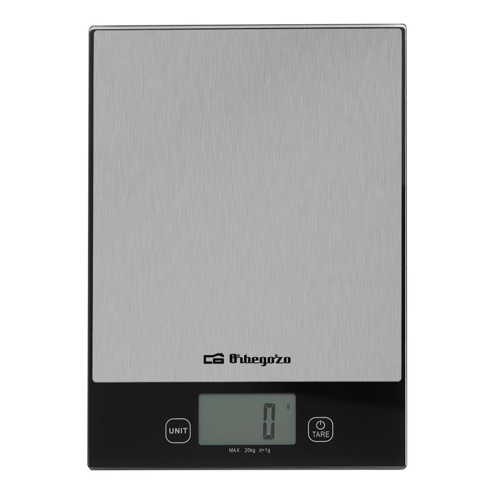 PC 2026 Nero, Acciaio inox Superficie piana Rettangolo Bilancia da cucina elettronica - Foto 2