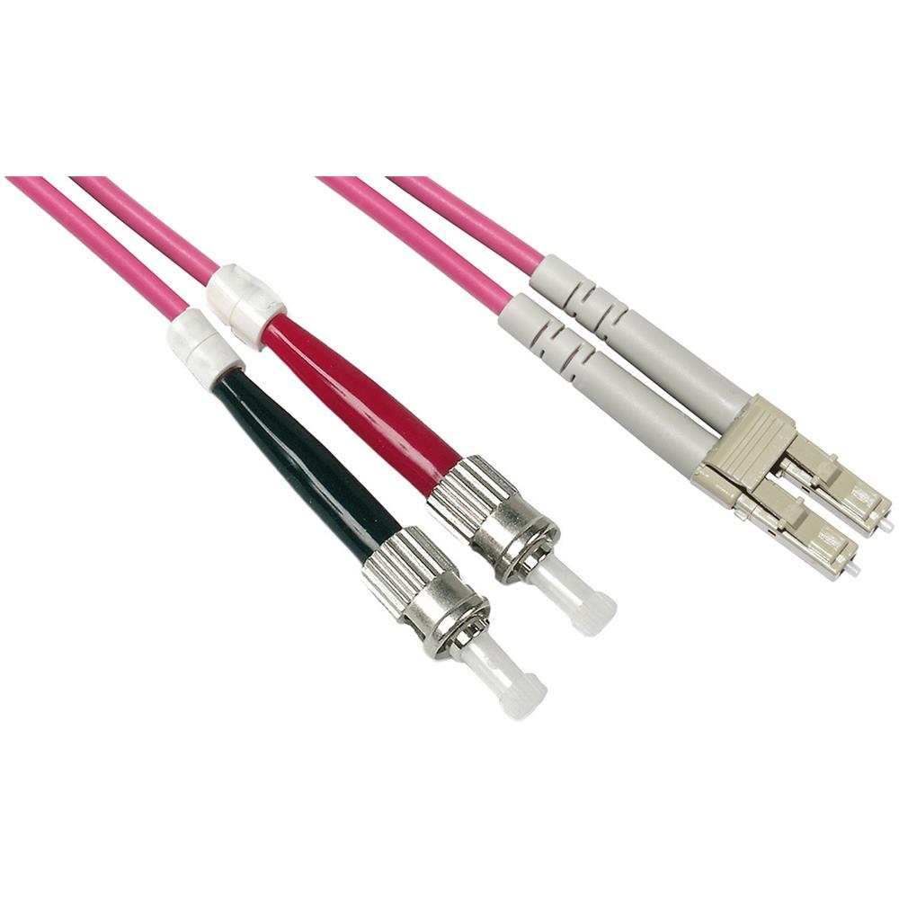 Cavo Fibra Ottica Lc A St Multimode Duplex Om4 50/125 Mt. 3 - Foto 1