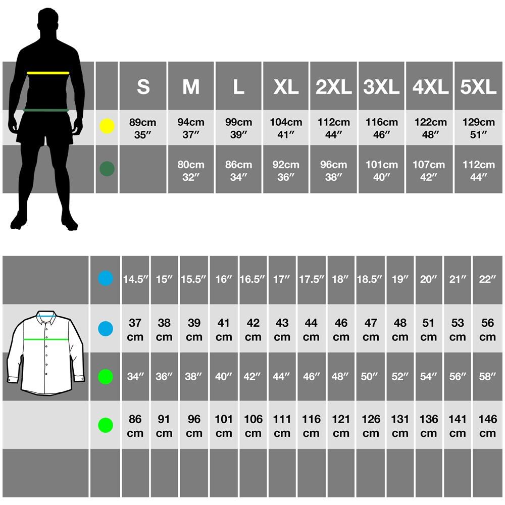 Camicia Manica Corta Da Lavoro Uomo (girocollo 37cm) (argento) - Foto 2