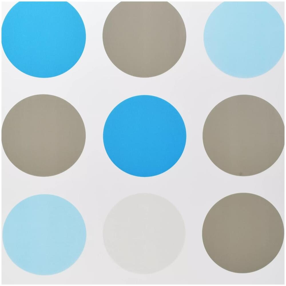 Tenda a Rullo per Doccia 80x240 cm con Motivo a Cerchi - Foto 2