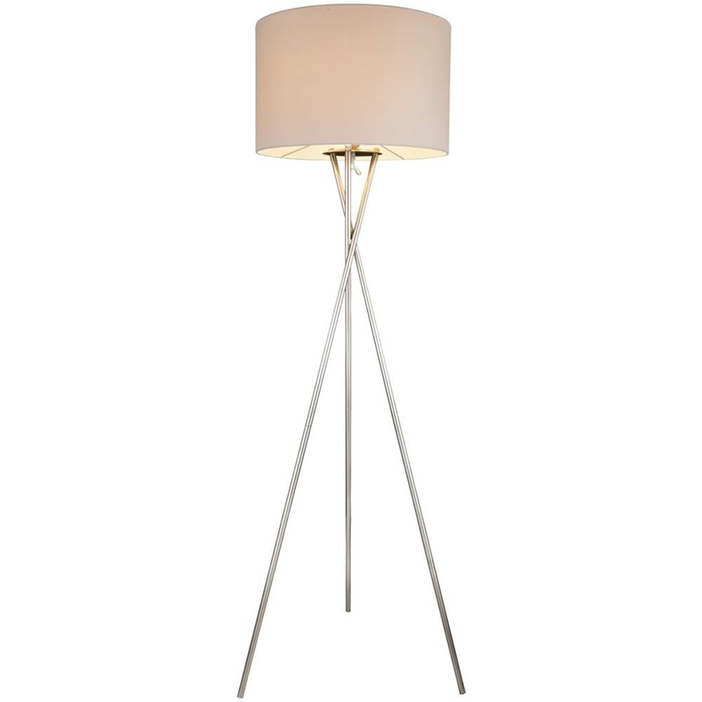 Piantana Gustav In Nichel Bianco 24685n - Foto 1