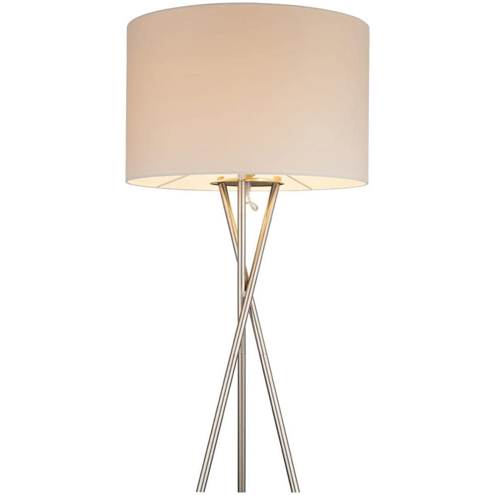 Piantana Gustav In Nichel Bianco 24685n - Foto 2