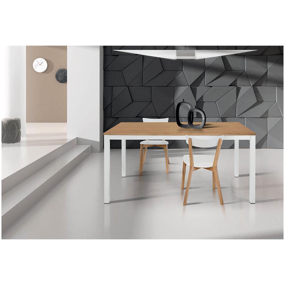 Brendon - Tavolo Da Pranzo Moderno Allungabile 110 X 70 - Foto 3