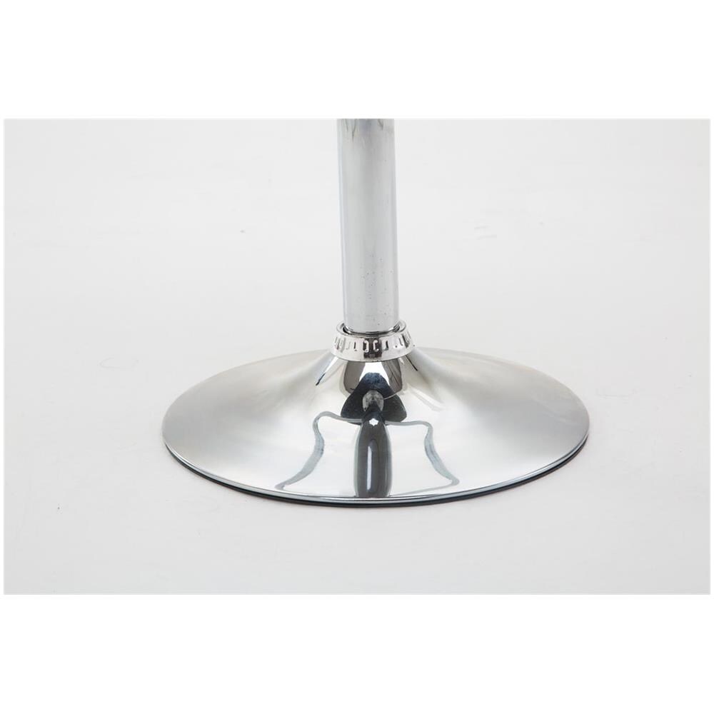 Sgabello Bar Shanghai in Similpelle - Sgabello Alto Cucina Girevole e Regolabile 60-80cm - Sgabello Design da Bancone Imbottito Grigio - Foto 5