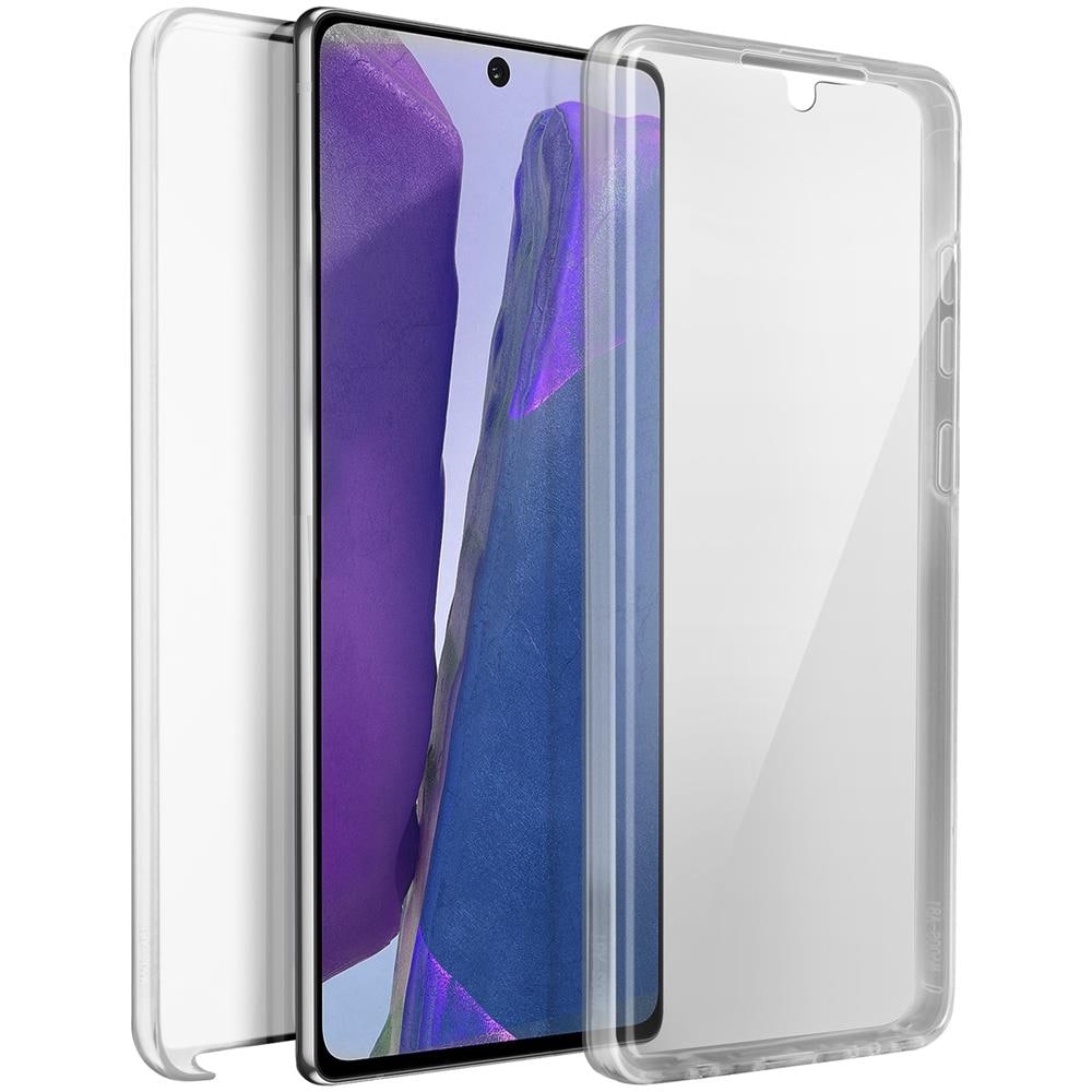 Cover Samsung Galaxy Note 20 Silicone Fronte Retro Copertura Schermo Trasparente - Foto 1