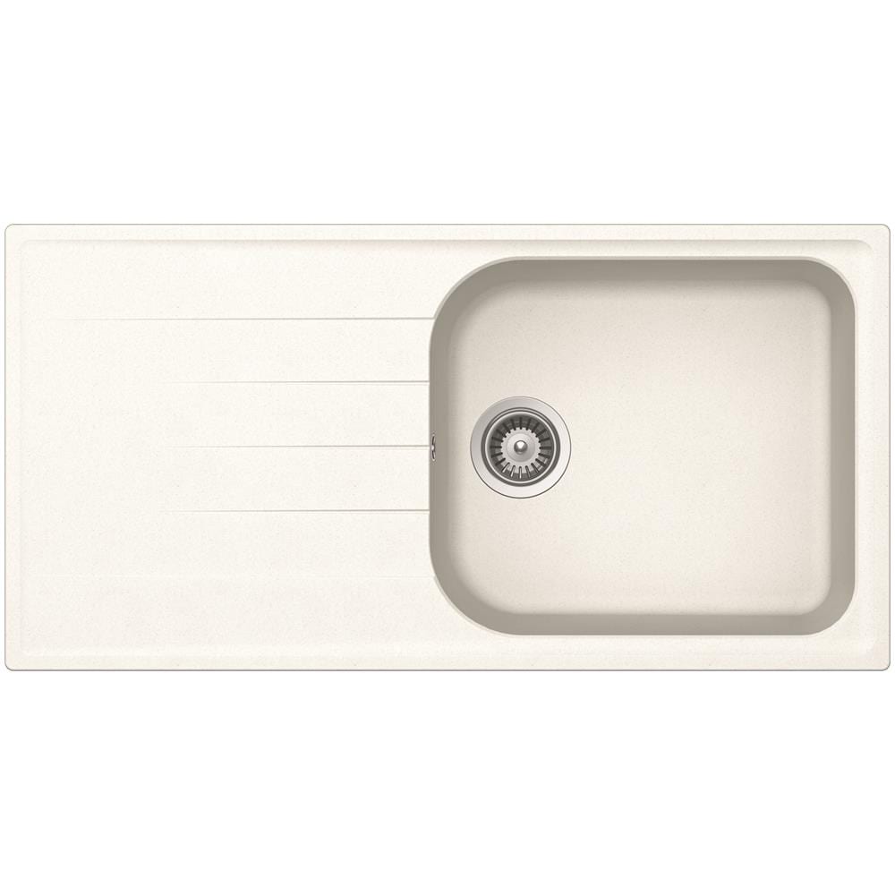 Lithos D100L Lavello montato su piano Rettangolare - Foto 1