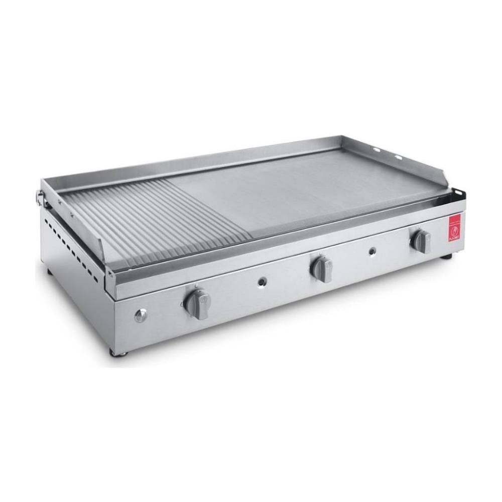 Plancha Chef 80.lr Piastra Inox Liscia/rigata 0201139 - Foto 1