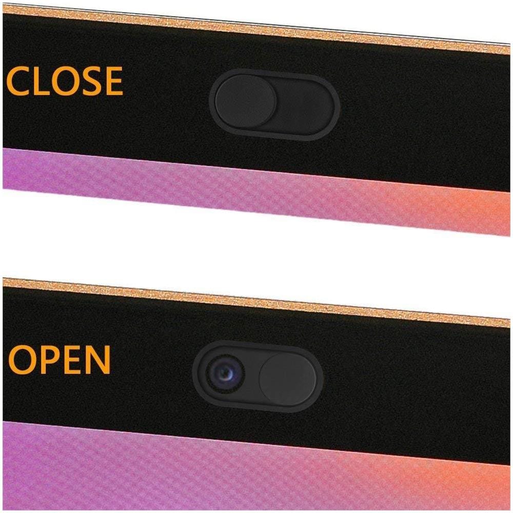Far Scorrere Imluckies Webcam Copertura Copertura Ultra-sottile Di Metallo Web Camera Per Macbook Pro Macbook Air Laptop Ipad Pro Imac Pc Computer Pc Iphone Sulla Privacy Tratta 2 Pack - Foto 2