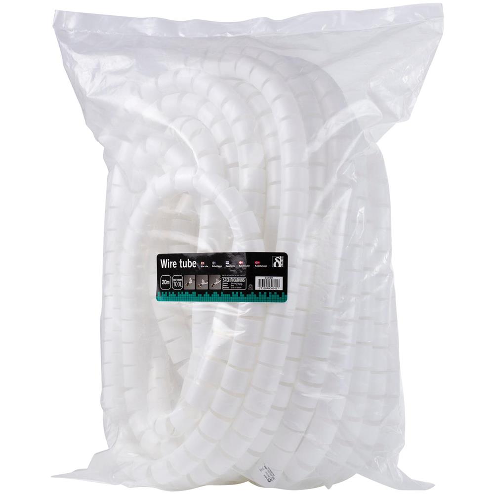 Tubo Flessibile In Nylon, Diametro 25mm, Attrezzi Inclusi, 20m, Bianco - Foto 2